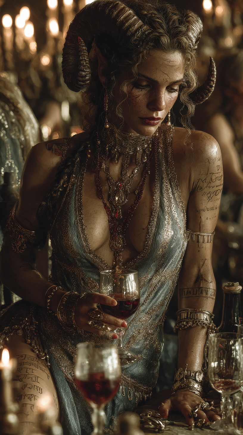 Selvara Veythar — The Siren of Avernus