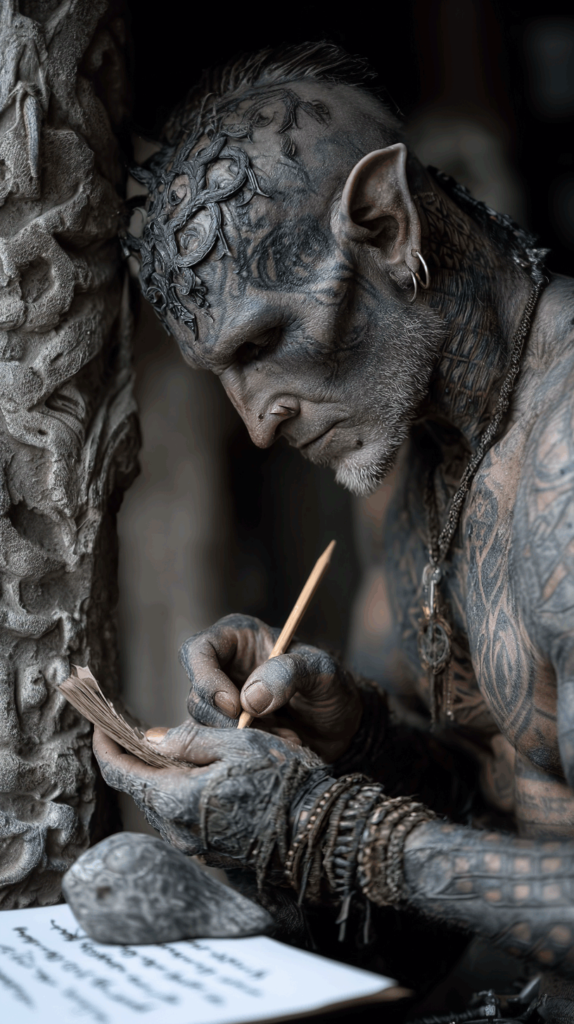 Master Rhavess Qiln — Ancient Drow Sculptor